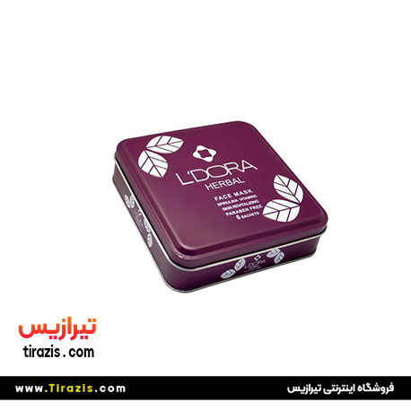 mask1 ماسک پودری اسپیرولینا ویتامینه لدورا هربال ۶ عددی