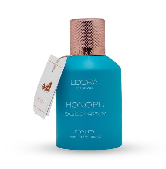 ادوپرفیوم HONOPU ادوپرفیوم زنانه مدل HONOPU لدورا فرگرنس 100 میلیلیتر
