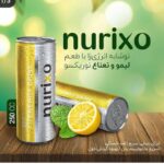 نوشابه انرژی زا طعم لیمو و نعناع و مخلوط میوه های استوایی نوریکسو