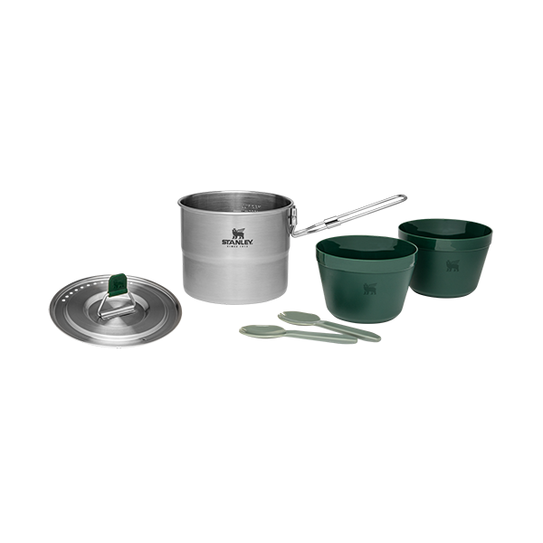 ست ظروف استنلی 1 لیتری مدل ADVENTURE STAINLESS STEEL COOK SET FOR TWO ست ظروف استنلی 1 لیتری مدل ADVENTURE STAINLESS STEEL COOK SET FOR TWO